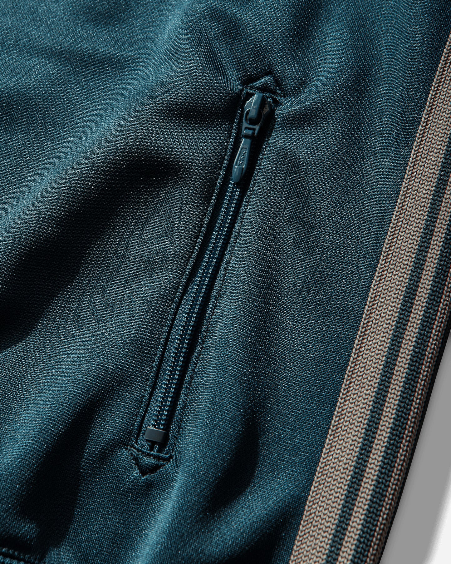 Needles Track Jacket Poly Smooth B/Green Coats and Jackets Jackets SX404 101487818