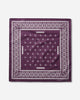 Neighborhood Cross Pattern Bandana Purple Gloves and Scarves Bandanas 261BXNH-AC01 PURPLE