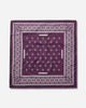 Neighborhood Cross Pattern Bandana Purple Gloves and Scarves Bandanas 261BXNH-AC01 PURPLE