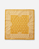 Neighborhood Cross Pattern Bandana Yellow Gloves and Scarves Bandanas 261BXNH-AC01 YELLOW