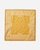 Neighborhood Cross Pattern Bandana Yellow Gloves and Scarves Bandanas 261BXNH-AC01 YELLOW