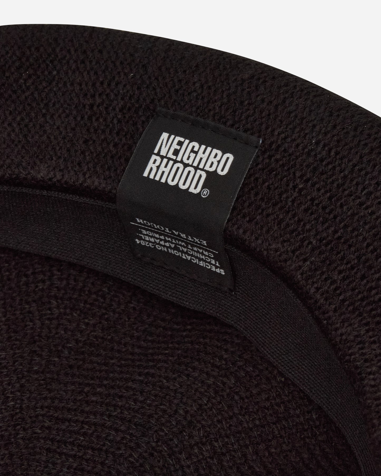 Neighborhood Knit Beret Black Hats Caps 25211NH-HT01 BLACK