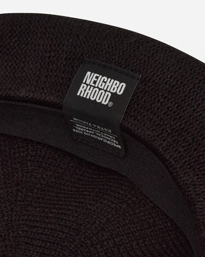 Neighborhood Knit Beret Black Hats Caps 25211NH-HT01 BLACK