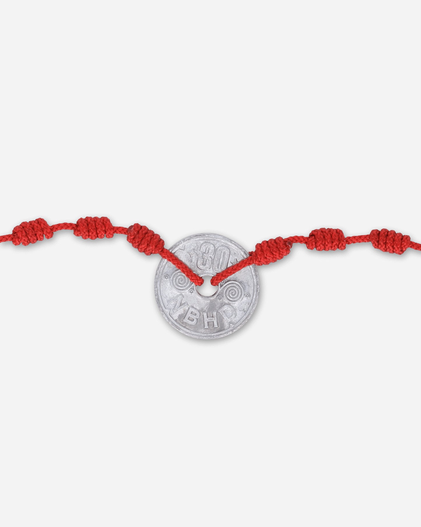 Neighborhood Cord Coin Necklace Red Jewellery Necklaces 251MYNH-AC03 RE