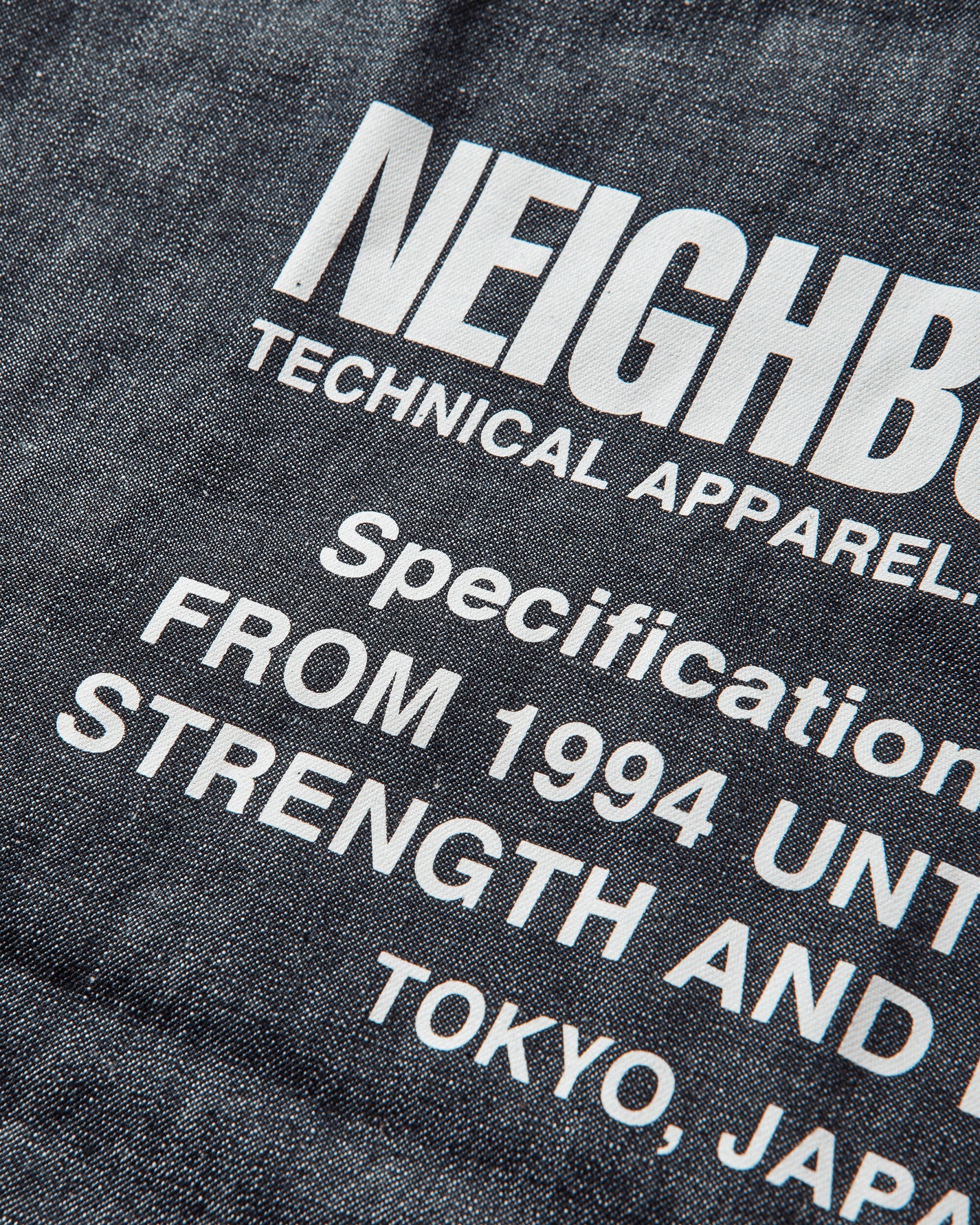 Neighborhood Dnim Monk Bag Indigo Bags and Backpacks Tote Bags 252TQNH-CG01 INDIGO