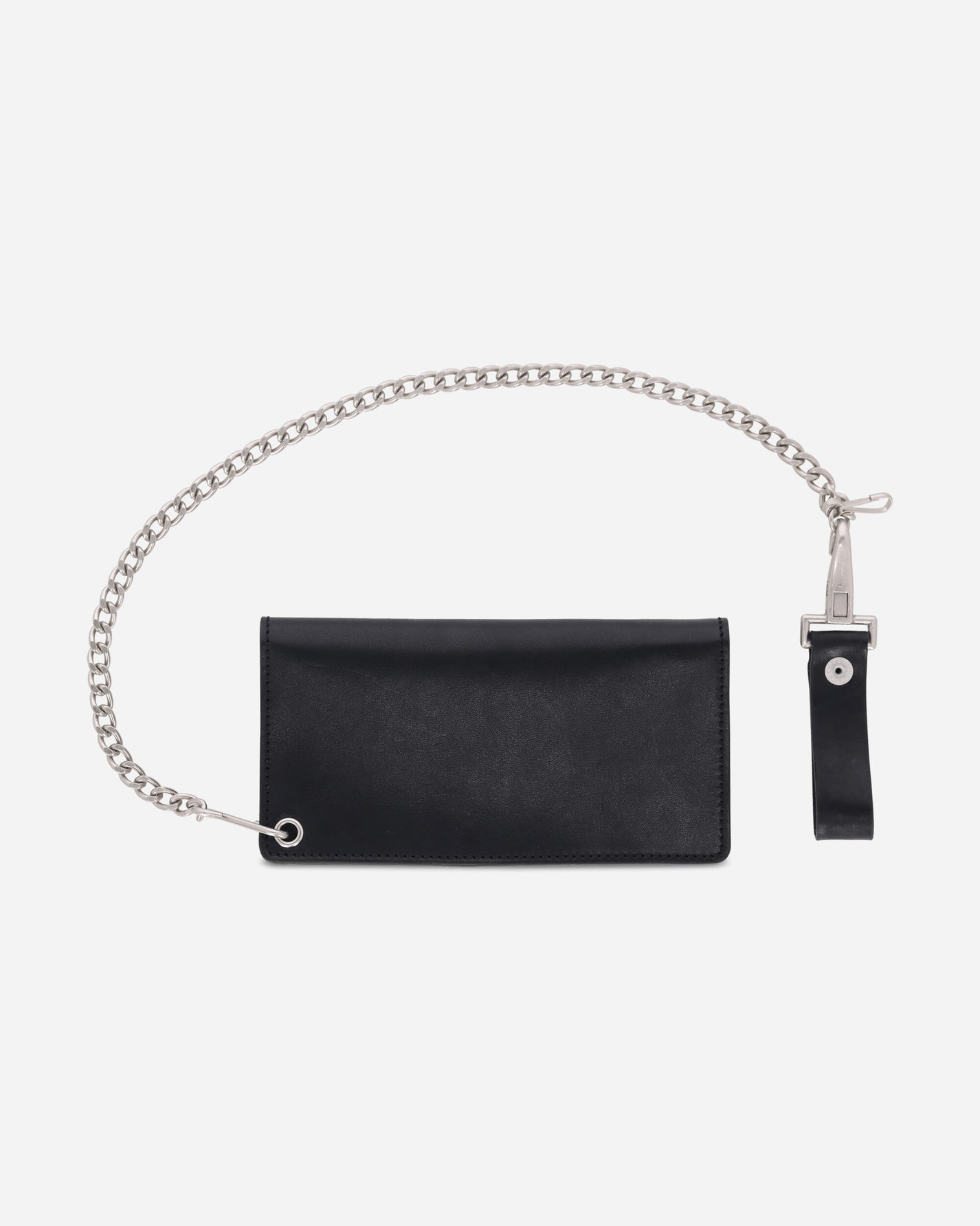 Neighborhood Leather Trucker Wallet Black Wallets and Cardholders Wallets 261PKNH-AC03 BLACK