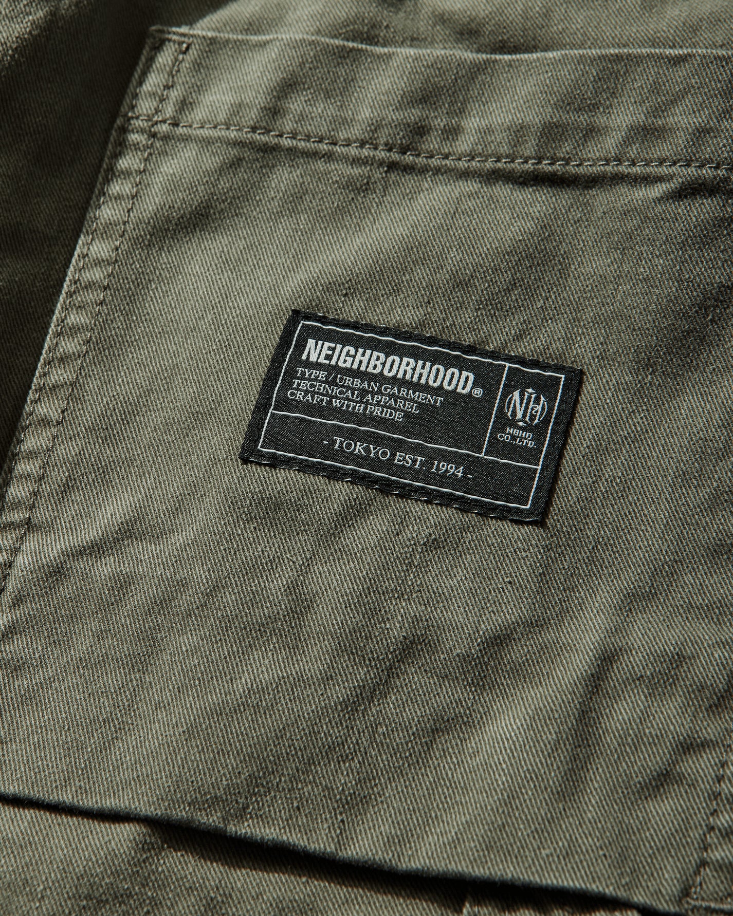 Neighborhood Tool Pocket Utility Pants Olive Pants Casual 261AQNH-PTM09 OLIVE