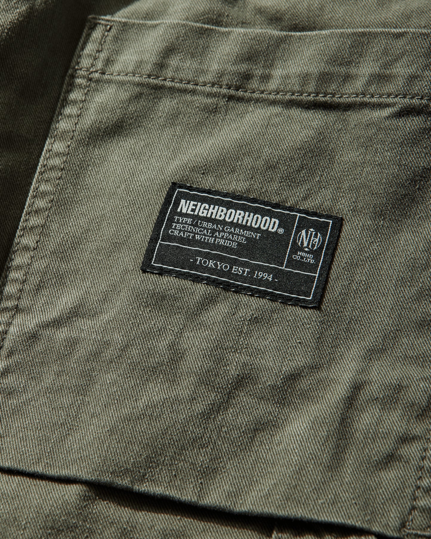 Neighborhood Tool Pocket Utility Pants Olive Pants Casual 261AQNH-PTM09 OLIVE
