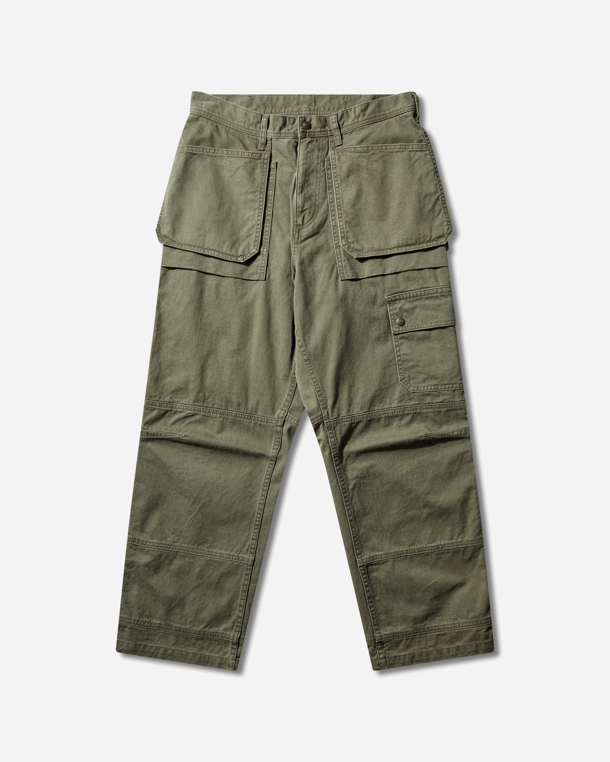 Neighborhood Tool Pocket Utility Pants Olive Pants Casual 261AQNH-PTM09 OLIVE