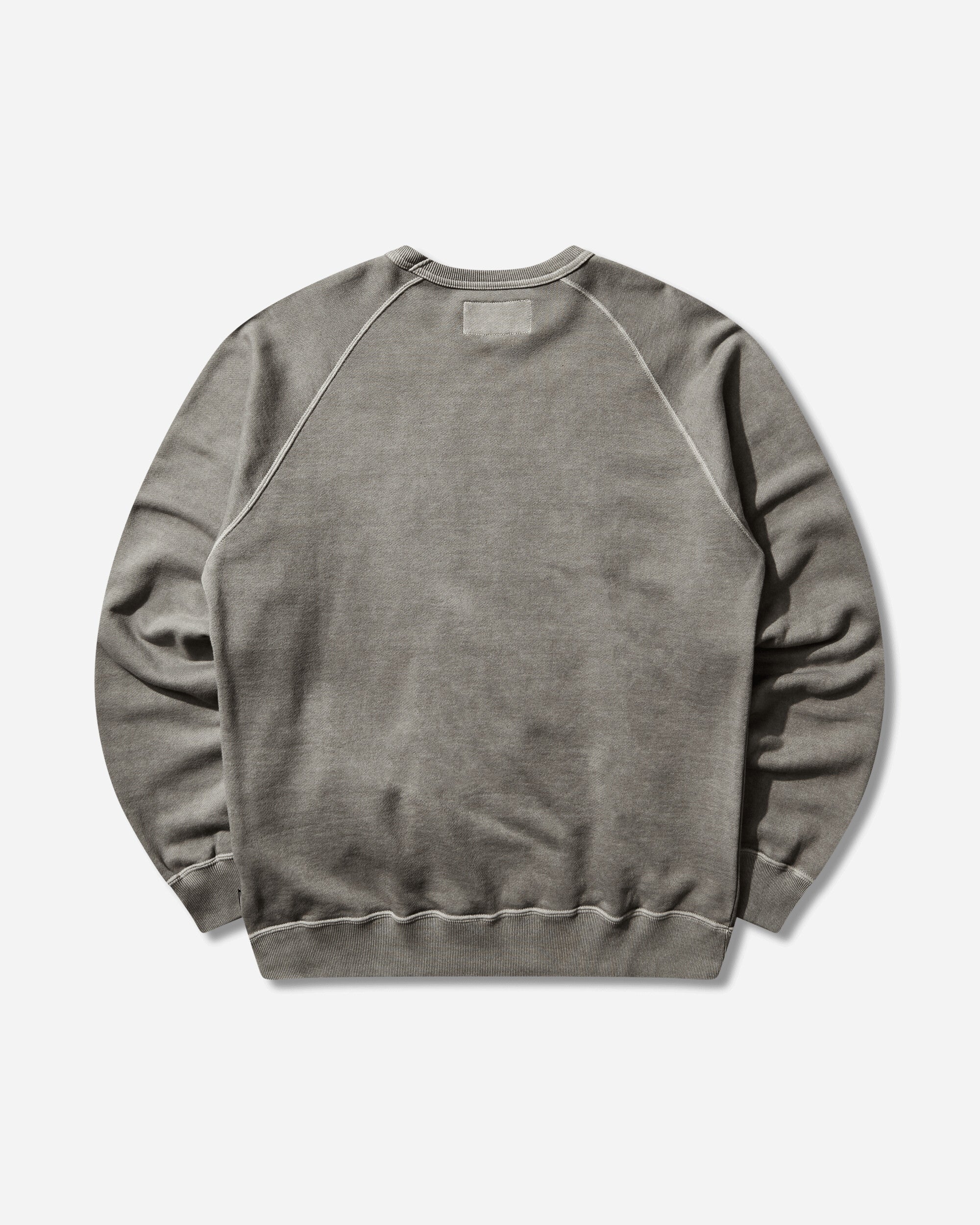 Neighborhood Pigment Dyed Sweat Shirt Ls Gray Sweatshirts Crewneck 261FPNH-CSM01 GRAY