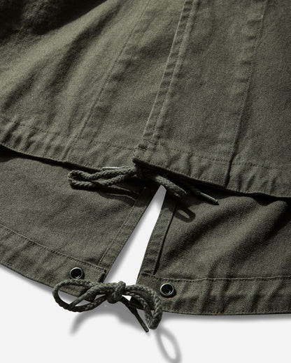 Neighborhood Fishtail Field Coat Olive Coats and Jackets Parka Jackets 261TSNH-JKM08 OLIVE