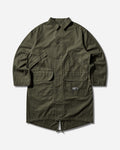 Neighborhood Fishtail Field Coat Olive Coats and Jackets Parka Jackets 261TSNH-JKM08 OLIVE