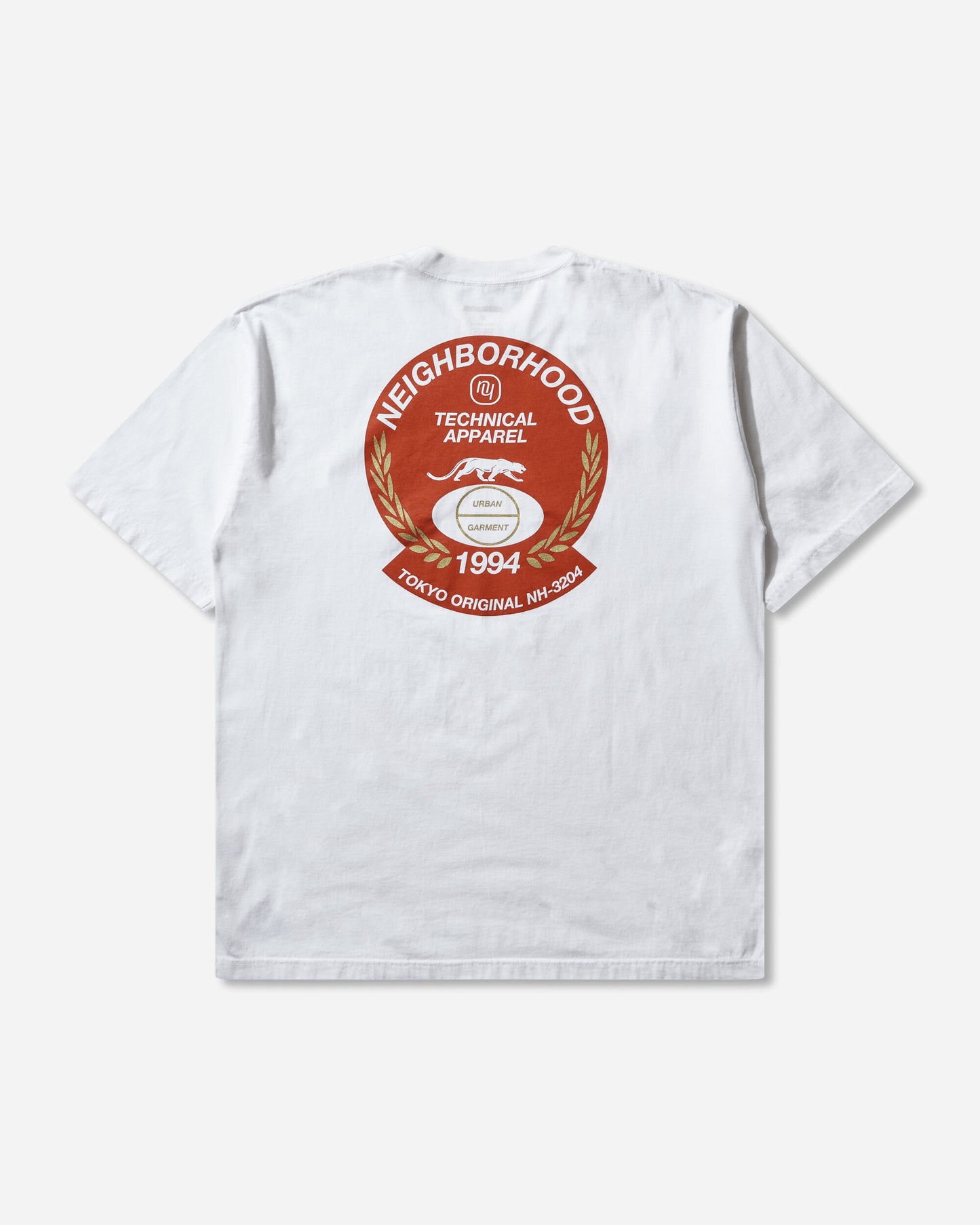 Neighborhood Nh . Tee Ss-6 White T-Shirts Shortsleeve 261PCNH-ST06 WHITE
