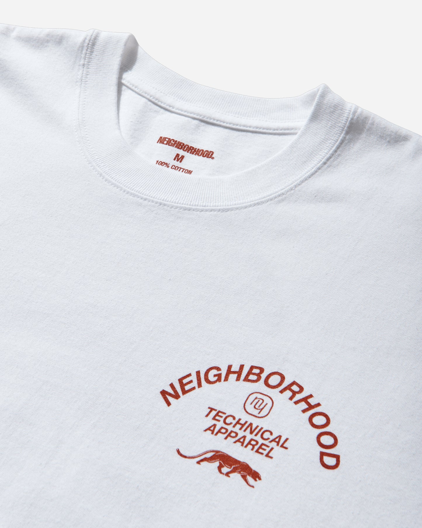 Neighborhood Nh . Tee Ss-6 White T-Shirts Shortsleeve 261PCNH-ST06 WHITE