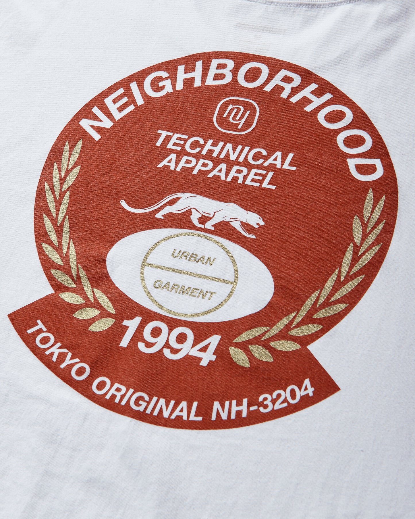 Neighborhood Nh . Tee Ss-6 White T-Shirts Shortsleeve 261PCNH-ST06 WHITE