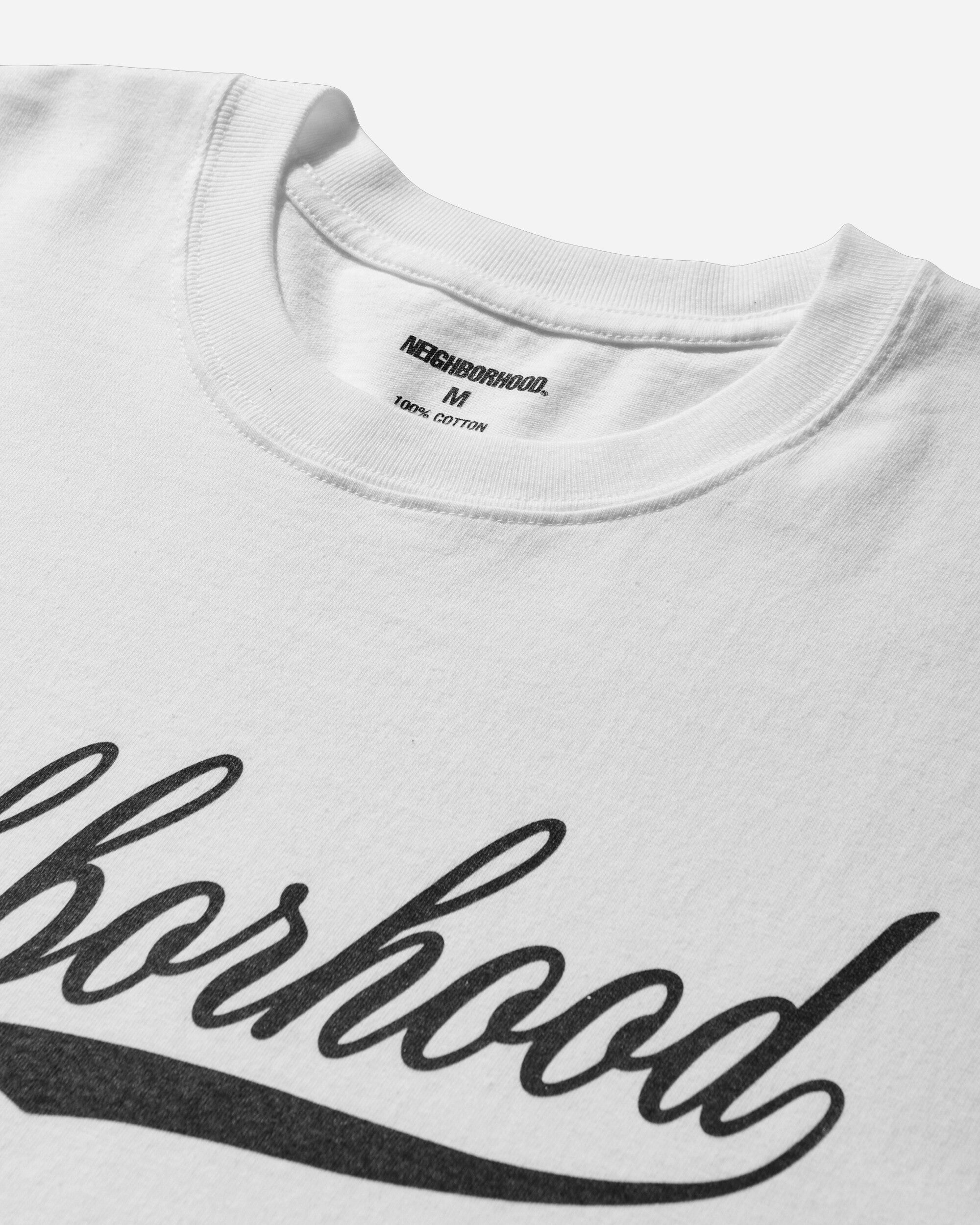 Neighborhood Nh Tee Ss 2 White T-Shirts Shortsleeve 252PCNH-ST02 WHITE