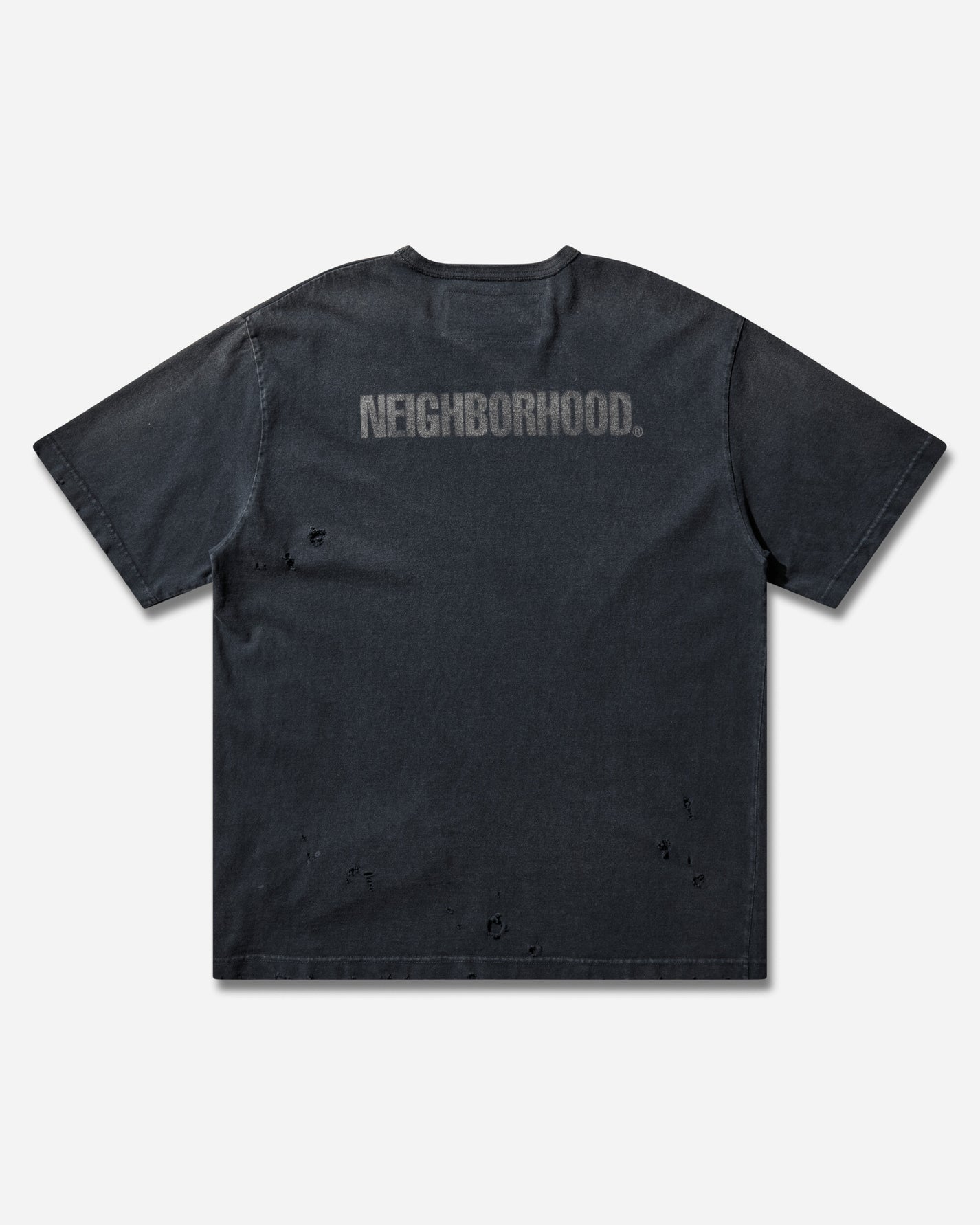 Neighborhood Nh X Chito  Savage Crewneck Ss Black T-Shirts Shortsleeve 252OKCIN-CSM02S BLACK