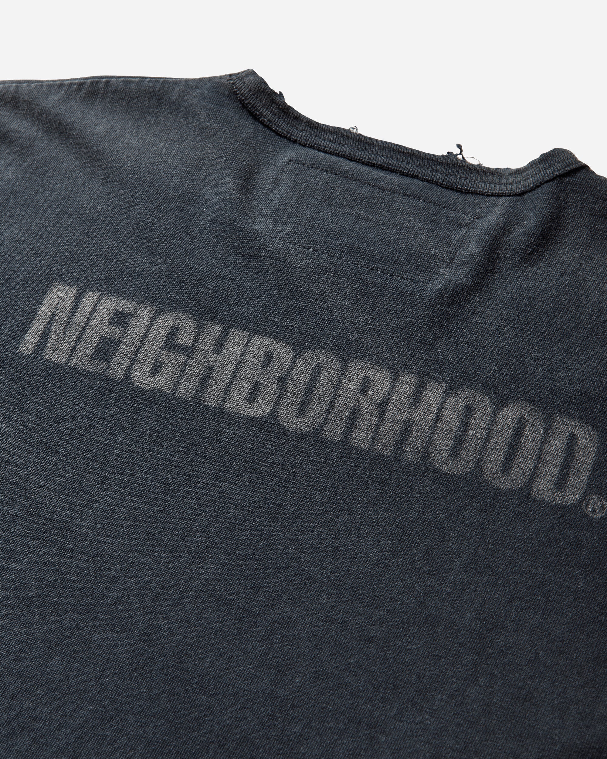 Neighborhood Nh X Chito  Savage Crewneck Ss Black T-Shirts Shortsleeve 252OKCIN-CSM02S BLACK