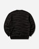 Neighborhood Camo Pattern Crewneck Sweater Black Knitwears Sweaters 261FUNH-KNM02 BLACK