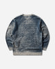 Neighborhood Pigment Bleed Crewneck Sweater Navy Knitwears Sweaters 26113NH-KNM02 NAVY