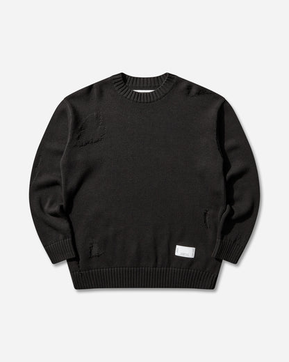 Neighborhood Savage Crewneck Sweater Black Knitwears Sweaters 261FUNH-KNM01 BLACK