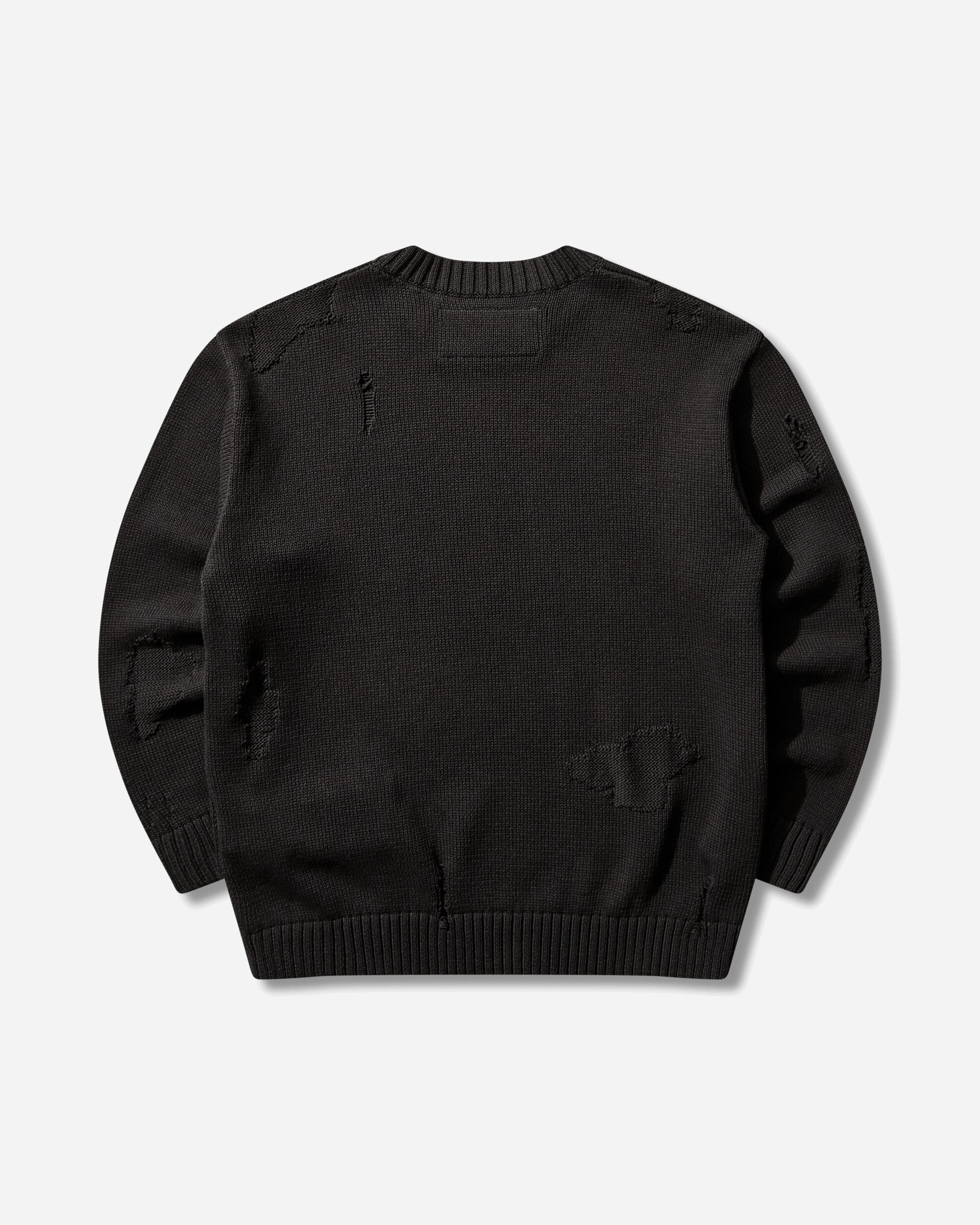 Neighborhood Savage Crewneck Sweater Black Knitwears Sweaters 261FUNH-KNM01 BLACK