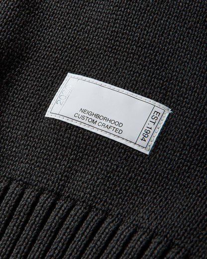 Neighborhood Savage Crewneck Sweater Black Knitwears Sweaters 261FUNH-KNM01 BLACK