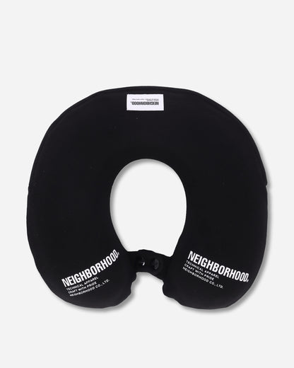 Neighborhood Logo Neck Pillow Black Home Decor Cushions 252MYNH-AC02 BLACK