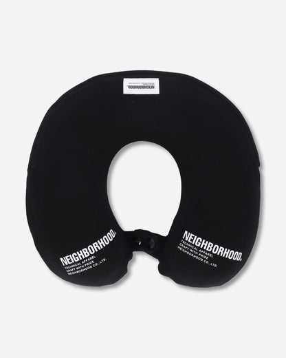 Neighborhood Logo Neck Pillow Black Home Decor Cushions 252MYNH-AC02 BLACK