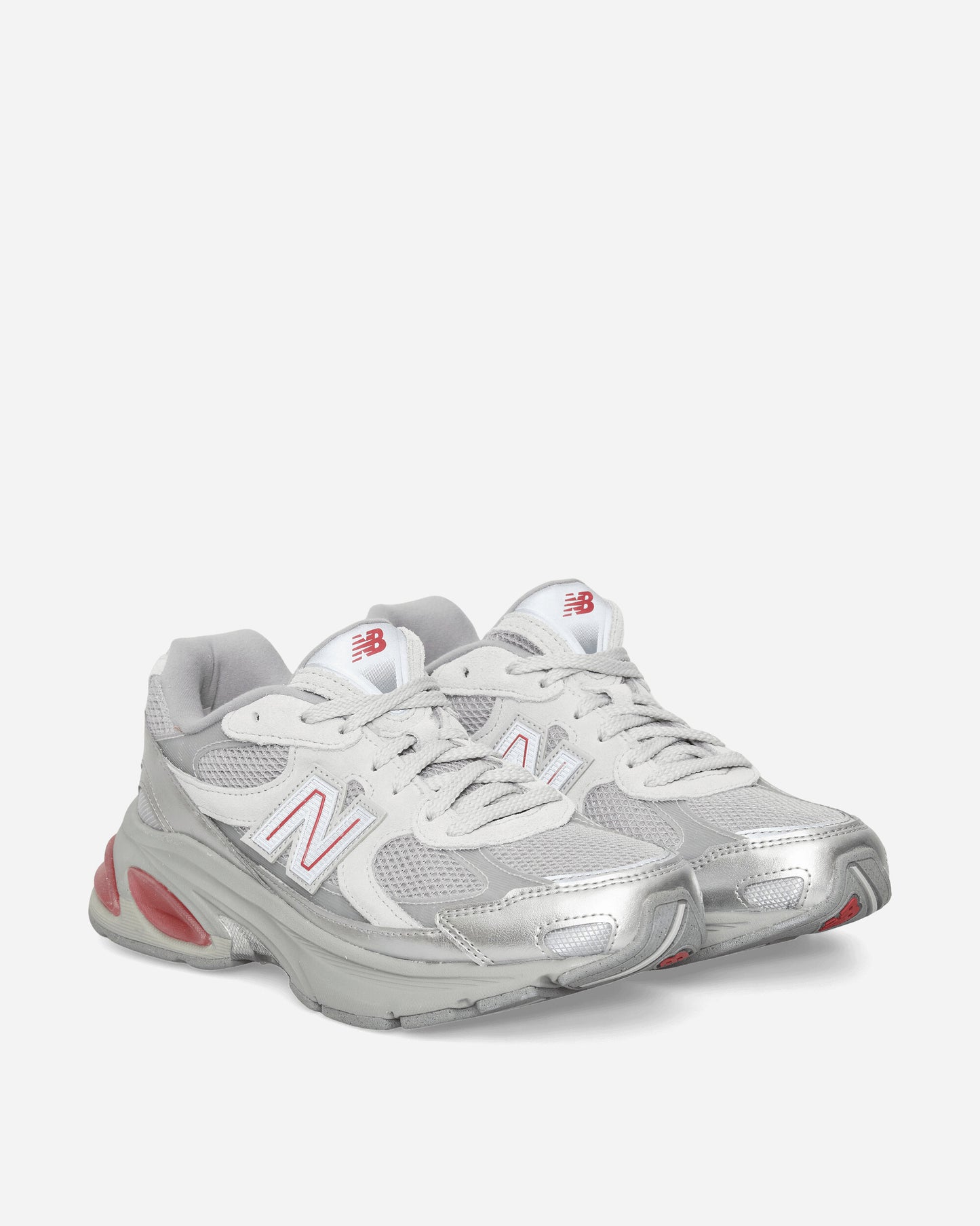 New Balance U20108WP Silver Metallic/Team Red Sneakers Low U20108WP