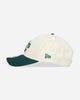 New Era Colour Block 9Forty Oakath Ltcdkg Light Beige Hats Caps 60595214 270