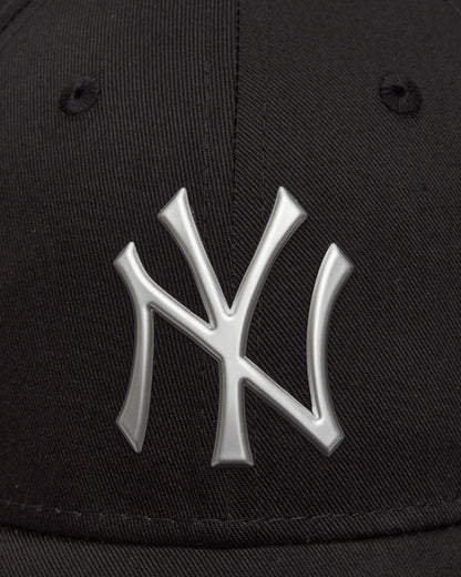New Era Metallic 9Forty Neyyan Blkmts Black Hats Caps 60771846 001