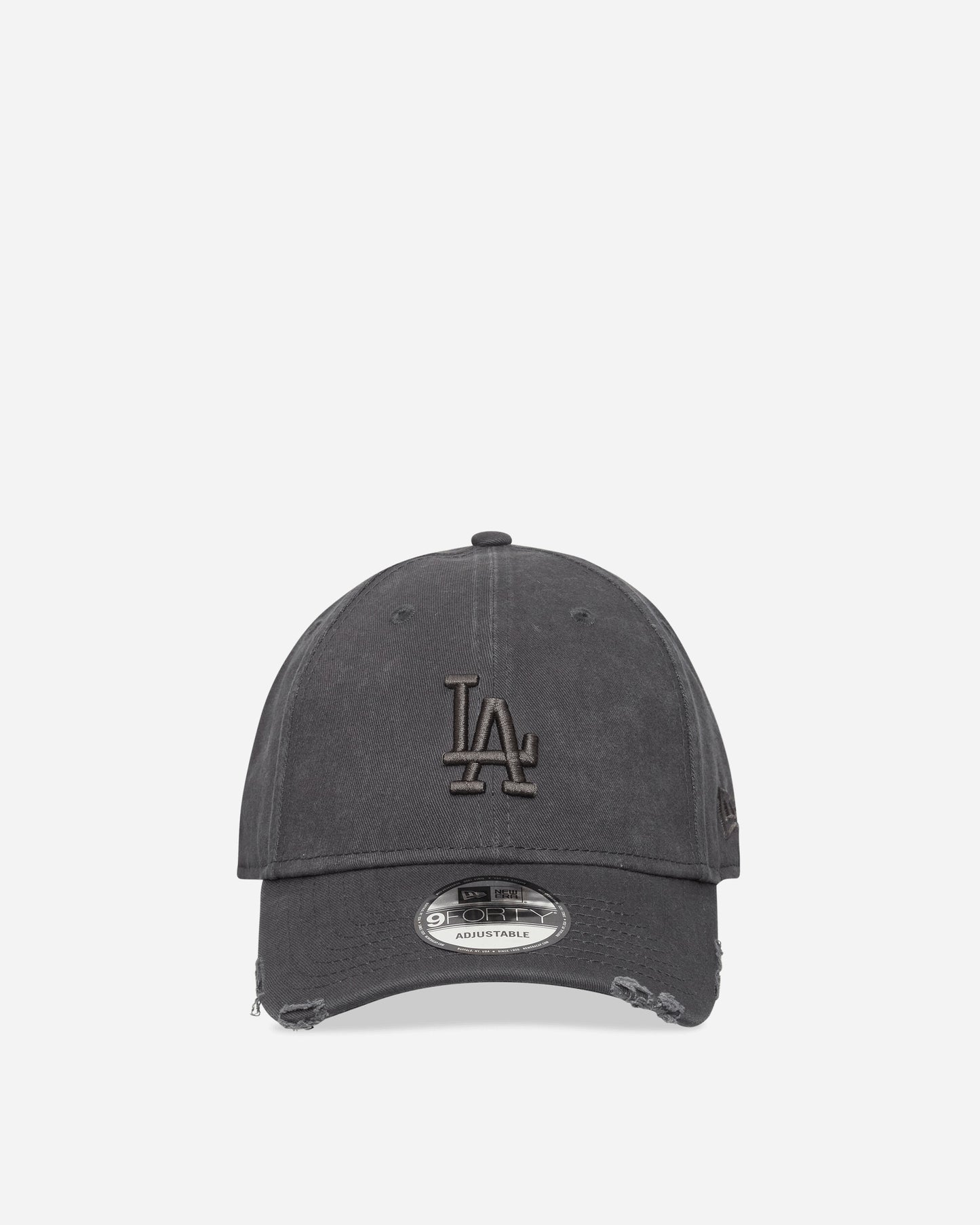 New Era Wash Distress 9Forty Losdod Stc Charcoal Hats Caps 60771828 010