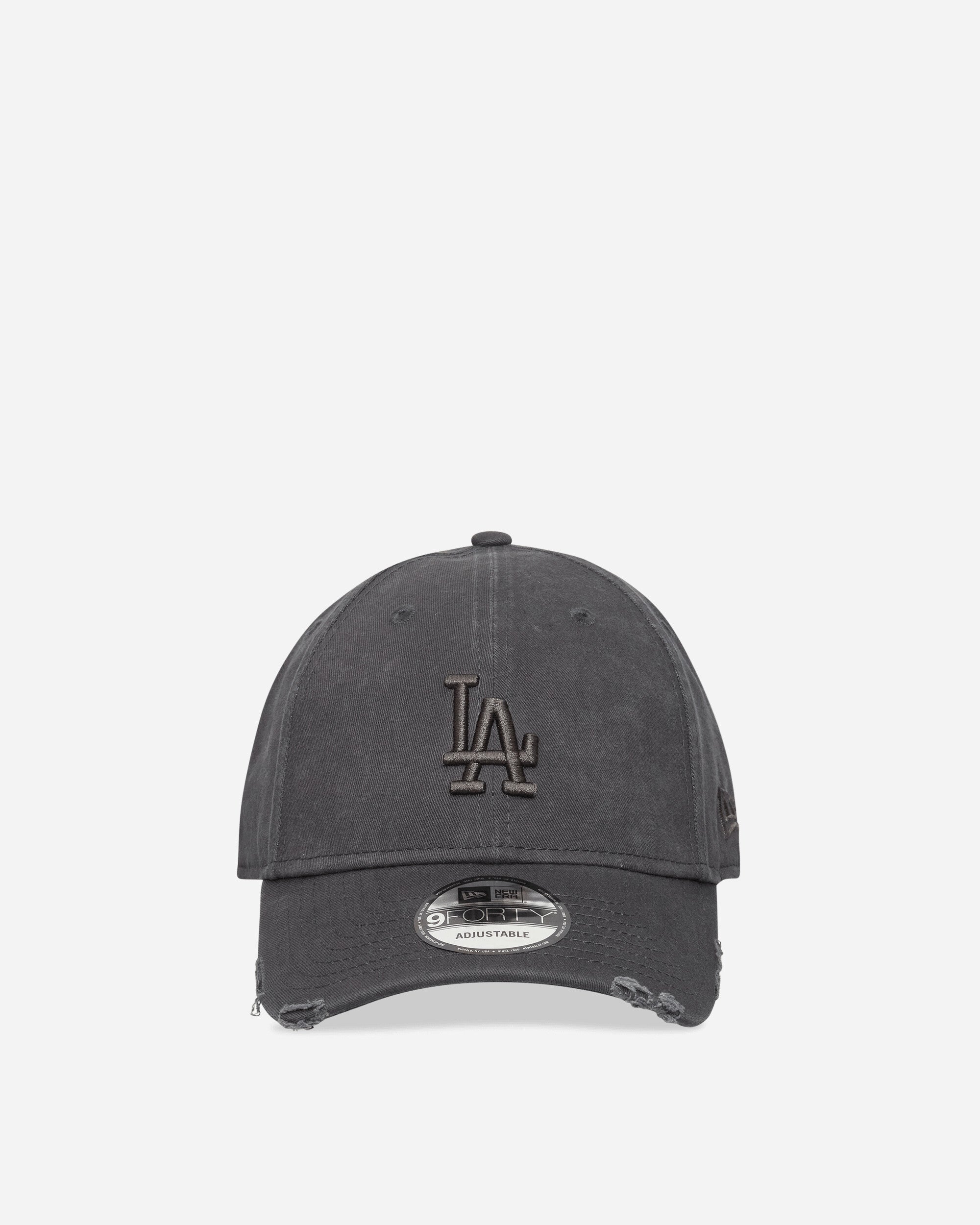 New Era Wash Distress 9Forty Losdod Stc Charcoal Hats Caps 60771828 010