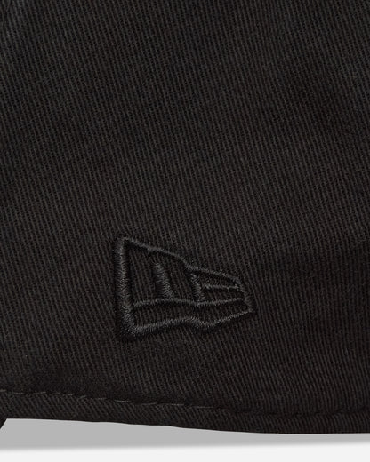 New Era Wash Distress 9Forty Neyyan Blk Black Hats Caps 60771831 001