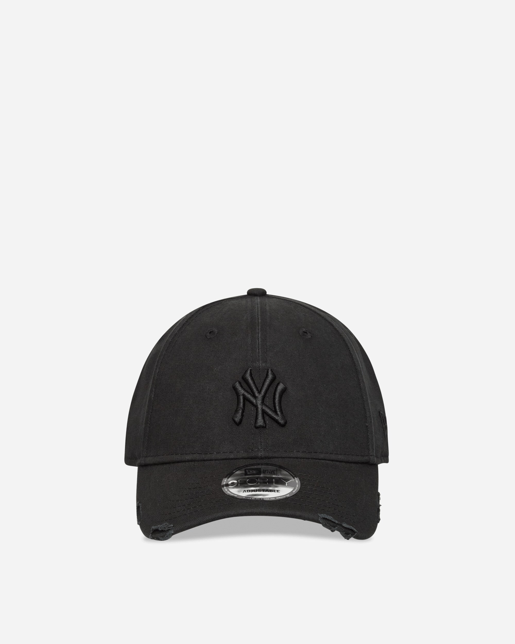 New Era Wash Distress 9Forty Neyyan Blk Black Hats Caps 60771831 001