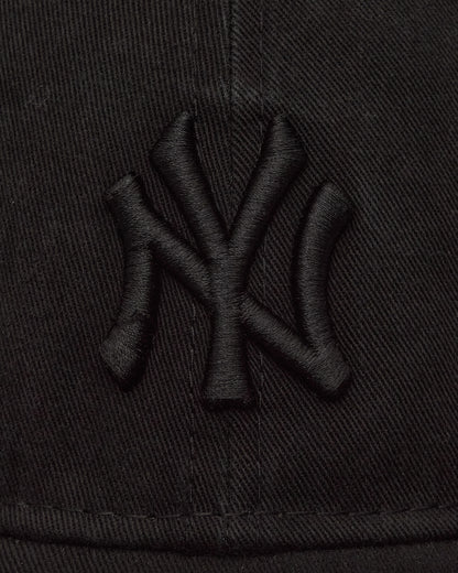 New Era Wash Distress 9Forty Neyyan Blk Black Hats Caps 60771831 001