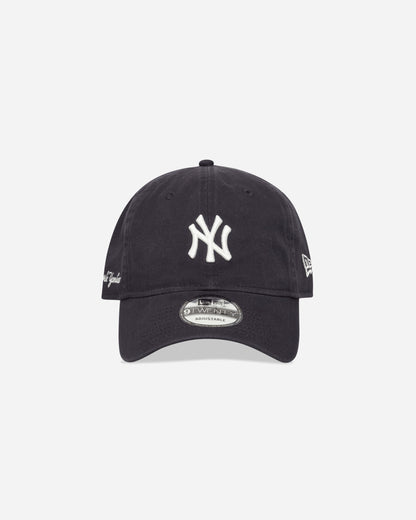 New Era Washed Script 9Twenty Neyyan Nvy Navy Hats Caps 60771799 410