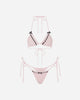 Nii Hai Wmns Lingerie Bikini In Baby Pink & Black Pink & Black Swimwear Bikinis SWM-PLLB PNK