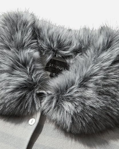 Nii Hai Wmns Mary Kate Cardigan In Mint & Grey Stripes Blue Knitwears Cardigans 2024004OTWDTCHPES BLU