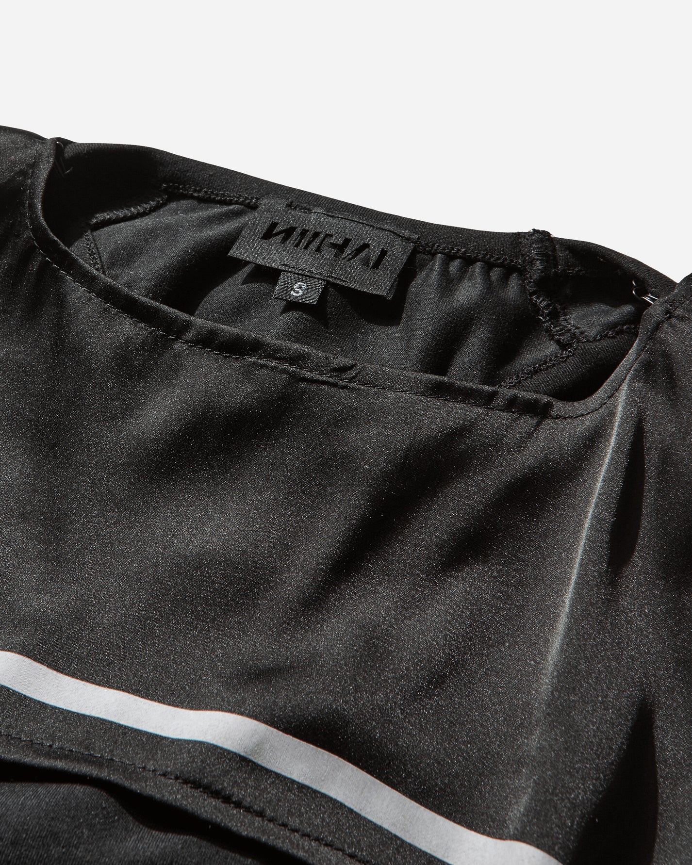 Nii Hai Wmns Marine Vest In Black Black T-Shirts Cropped 2025012TPSMRNCTN BLK