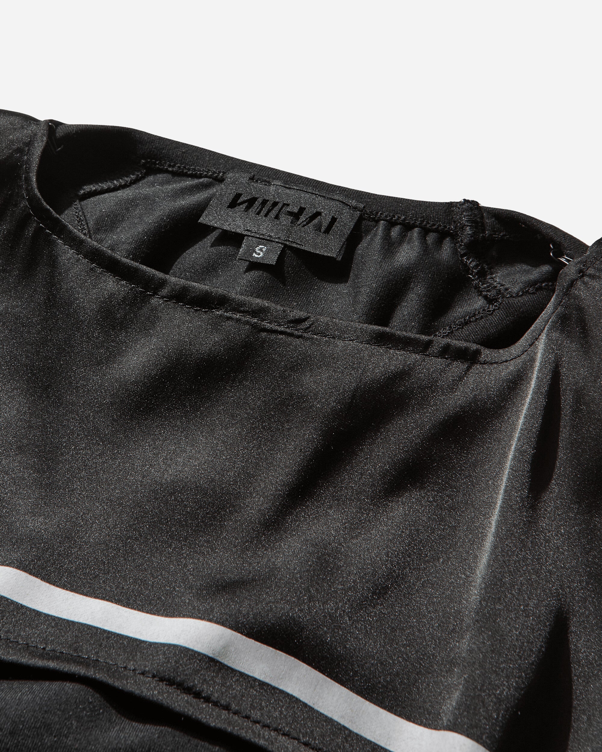 Nii Hai Wmns Marine Vest In Black Black T-Shirts Cropped 2025012TPSMRNCTN BLK