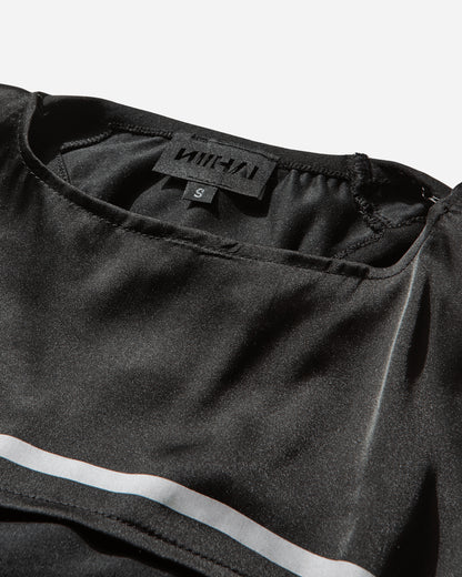 Nii Hai Wmns Marine Vest In Black Black T-Shirts Cropped 2025012TPSMRNCTN BLK