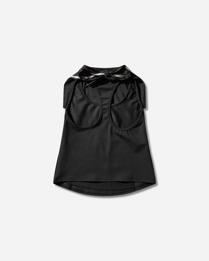 Nii Hai Wmns Marine Vest In Black Black T-Shirts Cropped 2025012TPSMRNCTN BLK