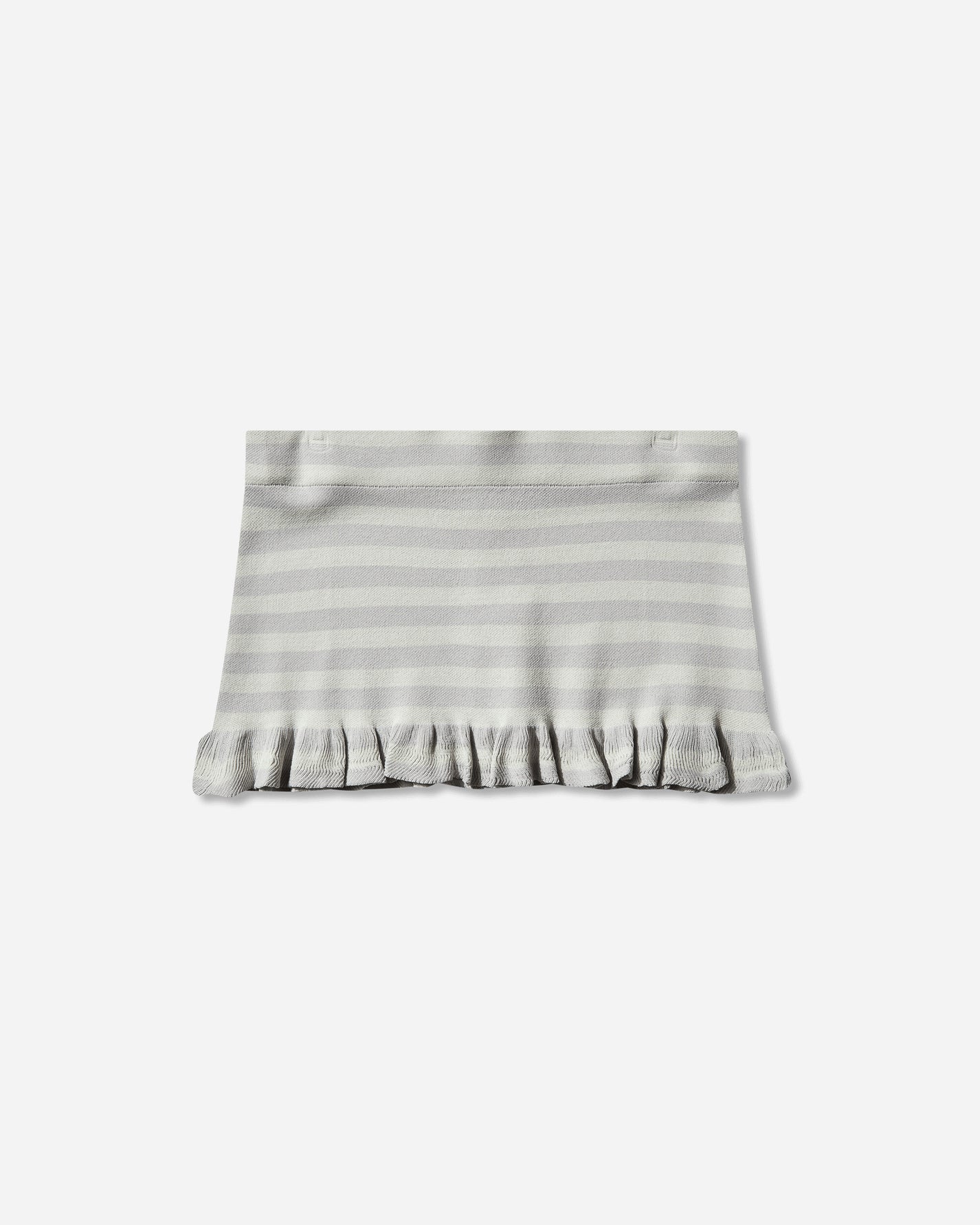 Nii Hai Wmns Ashley Skirt In Mint & Grey Stripes Blue Skirts Mini 2024004SKRTMINPES BLU