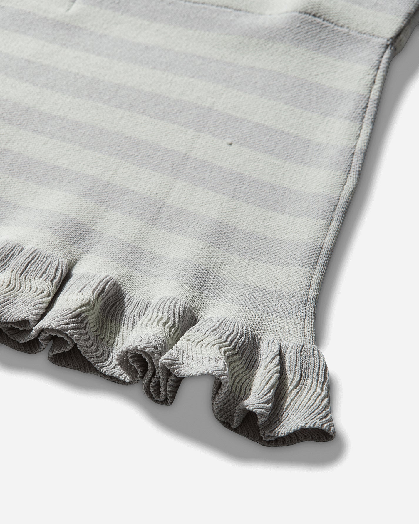 Nii Hai Wmns Ashley Skirt In Mint & Grey Stripes Blue Skirts Mini 2024004SKRTMINPES BLU