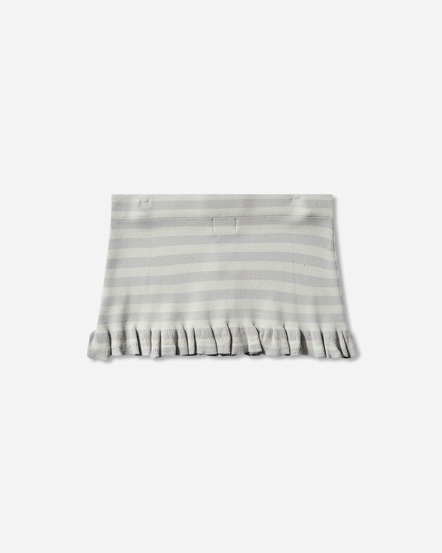 Nii Hai Wmns Ashley Skirt In Mint & Grey Stripes Blue Skirts Mini 2024004SKRTMINPES BLU