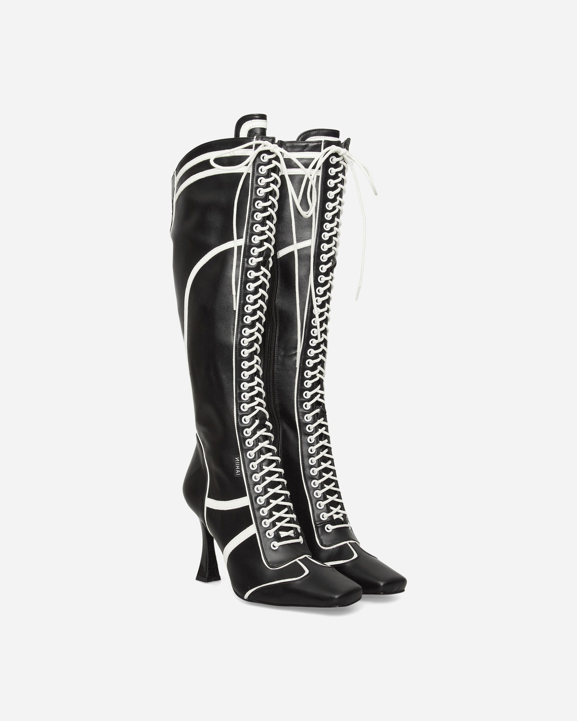Nii Hai Wmns The Boxer Boots In Black Black Boots Knee SS22SHOENHB BLK