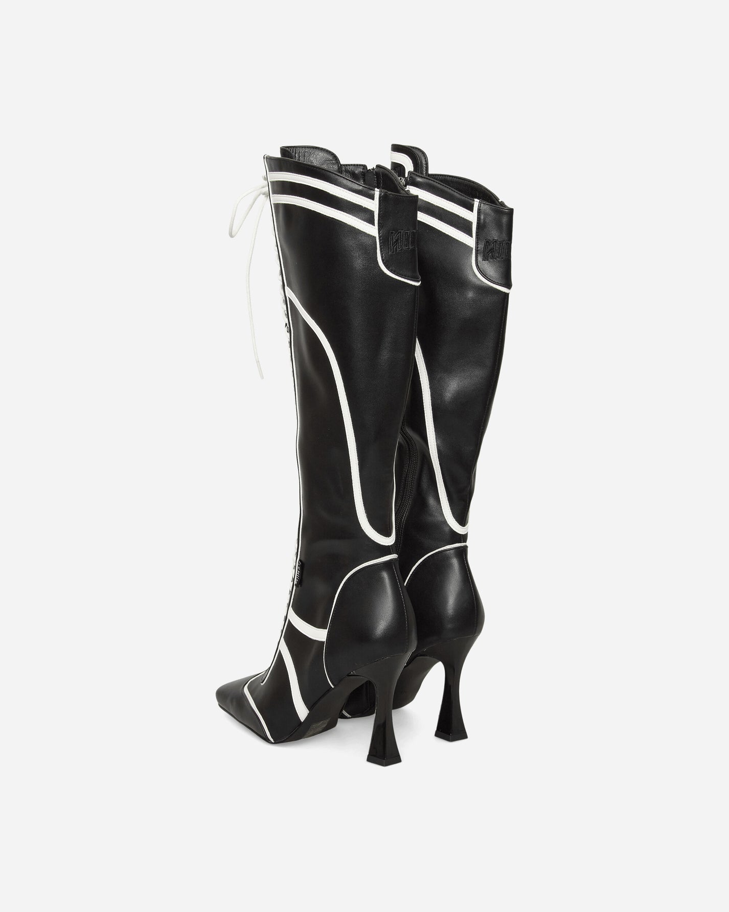 Nii Hai Wmns The Boxer Boots In Black Black Boots Knee SS22SHOENHB BLK