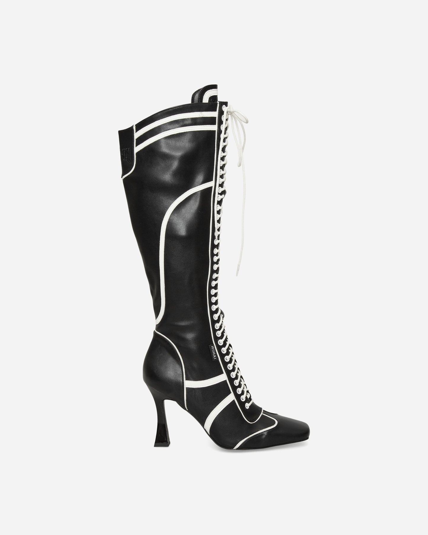 Nii Hai Wmns The Boxer Boots In Black Black Boots Knee SS22SHOENHB BLK